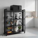 Prateleira Suporte Microondas Preto Fosco Multiuso Cozinha
