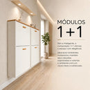 Sapateira Modular De Parede Suspensa Aérea Retrátil Slim