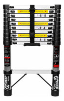 Escada Telescópica Retrátil 3,80m 13 Degraus Inox Deep Tools