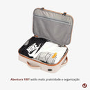 Mochila de Viagem 40L Expansível + 3 Necessaires Grátis